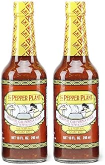 LIPONTAN The Pepper Plant Hot Sauce, Original, 10 Oz (Pack of 2)