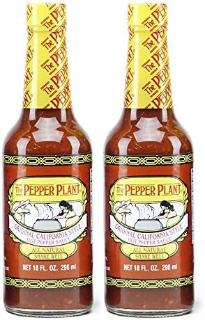 The Pepper Plant Original California Style Hot Pepper Sauce 2-pack