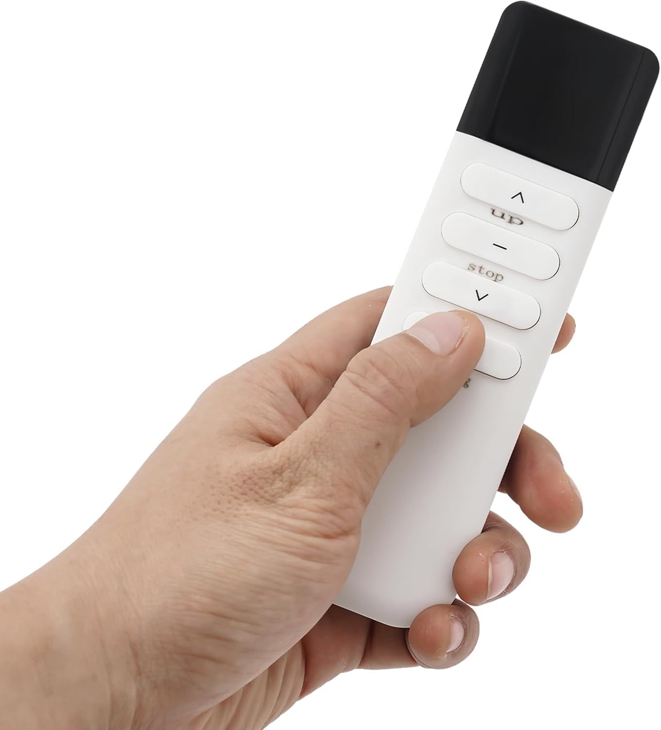 Electric Retractable Airing Rack, Ceiling Mounted Clothes Drying Rack, Retractable Clothesline, Vertical Laundry Drying Rod with LED Light & Remote, 110V 24W, Off-White Color