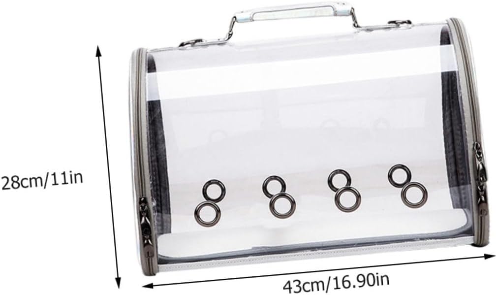 Totority Bird Carry Bag Bird Carrier Parrot Travel Carrier Zipper Design for Sightseeing Camping Hiking