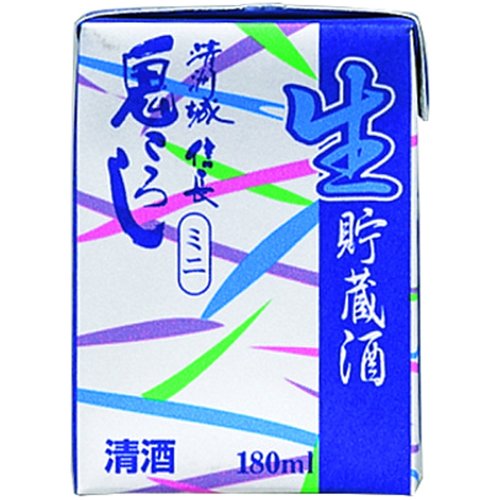 最安値 清洲桜醸造 清洲桜 鬼ころし 生貯蔵酒 ミニパック パック180mlの価格比較