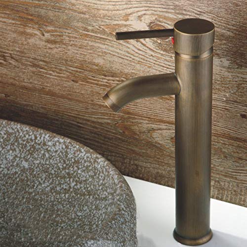 Robinet de lavabo de salle de bain antique au design élégant et durable