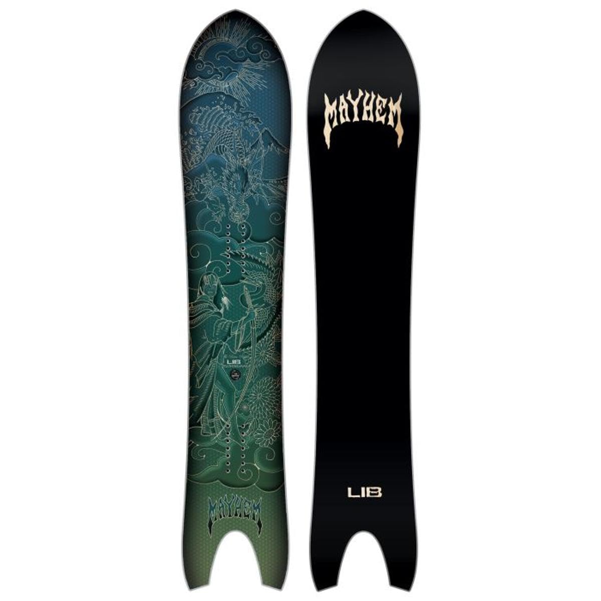 Lib Tech Mayhem Retro Ripper Mens Snowboard, 156