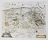  Flandriae Teutonicae Pars Orientalior - Brugge Bruges Gand l\'Ecluse Gent Nieuport Vlaanderen Flandre Belgique Belgium Belgien Karte map carte gravure