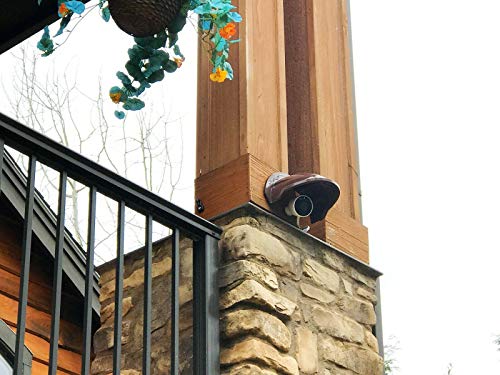 Universal Sun Rain Shade Camera Cover Shield For Nest/Ring/Arlo/Dome/Bullet Outdoor Camera - Coffee (1) #TOP5