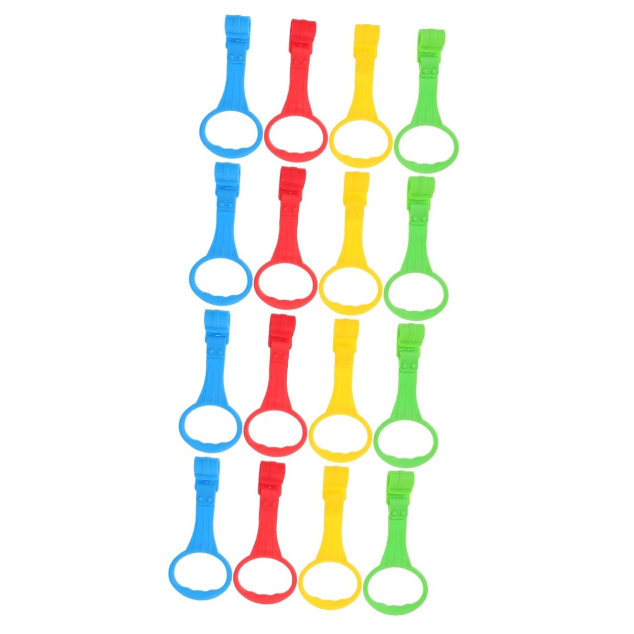 ETHZZLE 4sets Nursery Hanging Rings Pull Ring for Babies Help Walk Crib Accessory 4pcs*4