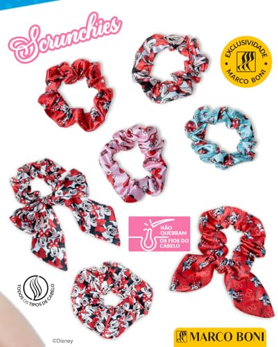 Marco Boni, Scrunchie Laço Disney Minnie, 8554, 1 unidade