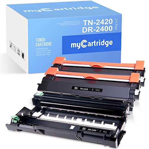 CMYBABEE 4 NOIR Cartouche de Toner Brother TN2420 TN2410 compatible pour DCP-L2530DW L2510D