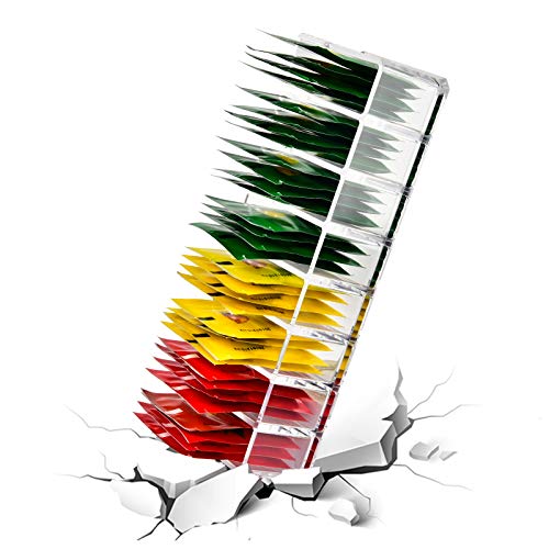 image for ALCYON Tea Bag Organizer Holder for Kitchen Pantry Cabinet, Countertop