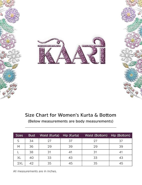 Image of Kaari Women's Hand Embroidered Kurta Set with Dupatta - Straight Fit | Silk Blend Fabric with Dabka Work | Sequin Work Organza Dupatta | Straight Pant with Side Pocket | Kurta Set For Women