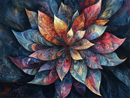 Manualidades adultos pintar por números flores lienzo 90x120cm para pintar con pinceles