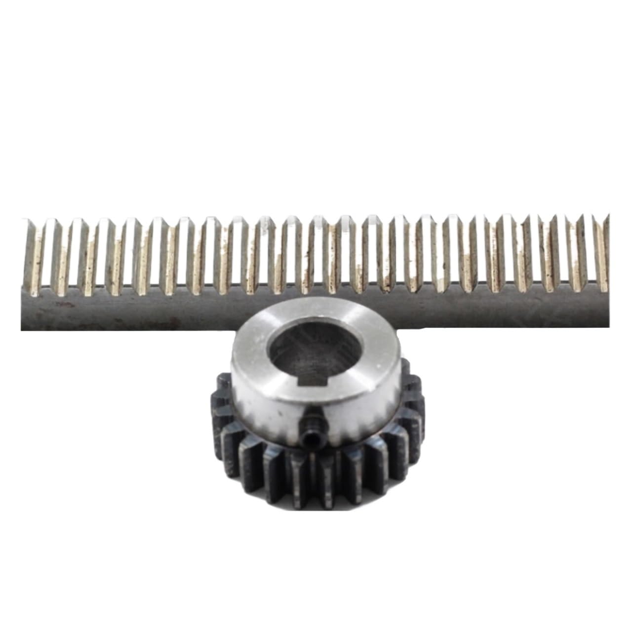 Spur Rack Steel High Precision 1pcs/2pcs 1M 20 Teeth Steel Pinion Gear Bore Hole 8mm + 1Mod Steel Gear Rack 10 * 10 12 * 12 15 * 15 20 * 20 Length 1000mm(12x12-2pcs 20T Gear)