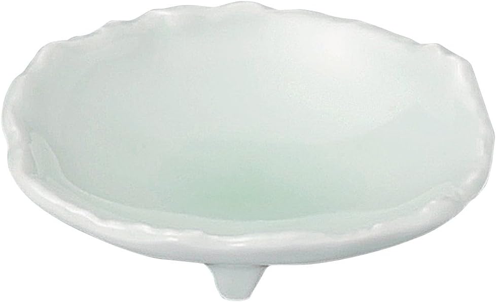 Yamashita Kogei 14025790 Hiwa Celadon Round, Small, 3.9 x 3.8 x 0.9 inches (10 x 9.6 x 2.4 cm)