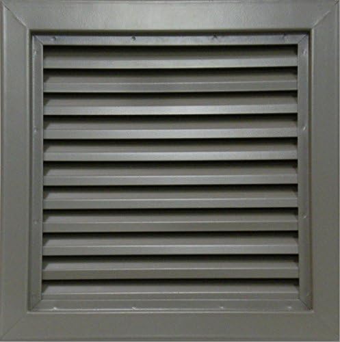 Air Louvers 800A1 18"(W) x 12"(H) Door Vent with Inverted"Y" Blades, Mineral Bronze Finish