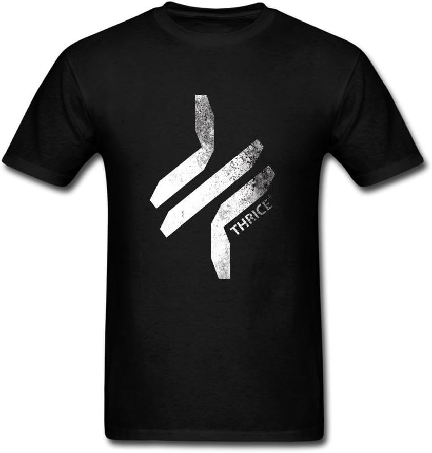 MixicQT Men's Thrice 2016 Logo T-shirts