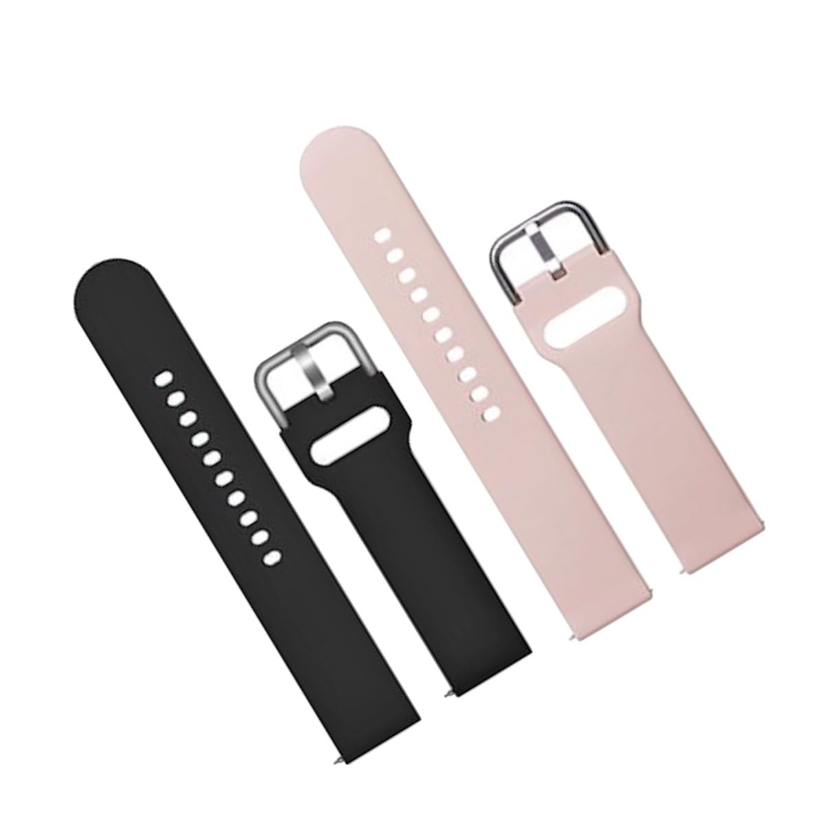 22mm Soft Silicone with Metal Buckle Strap Replacement Belt Band for Boat Storm Call, Wave Call, Wave Lite, Flash, Blaze, Xtend Pro Smart Watch Strap (Pack Of 2)-image-48