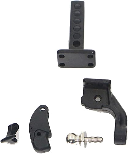 Miniatura 4 de Compartir Goo Metal 110 RC Enganche Remolque Gancho Simulación Escalada Grilletes De Remolque Compatible con Traxxas TRX-4 90046 90047 SCX10 110 RC