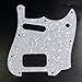 Replacement Guitar Pickguard For Squire Cyclone,4ply White Pearloid
