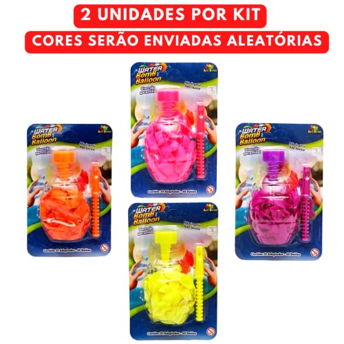 Lança Agua Brinquedo de Verão Piscina + Bexigas lançador de agua Pistola Dágua