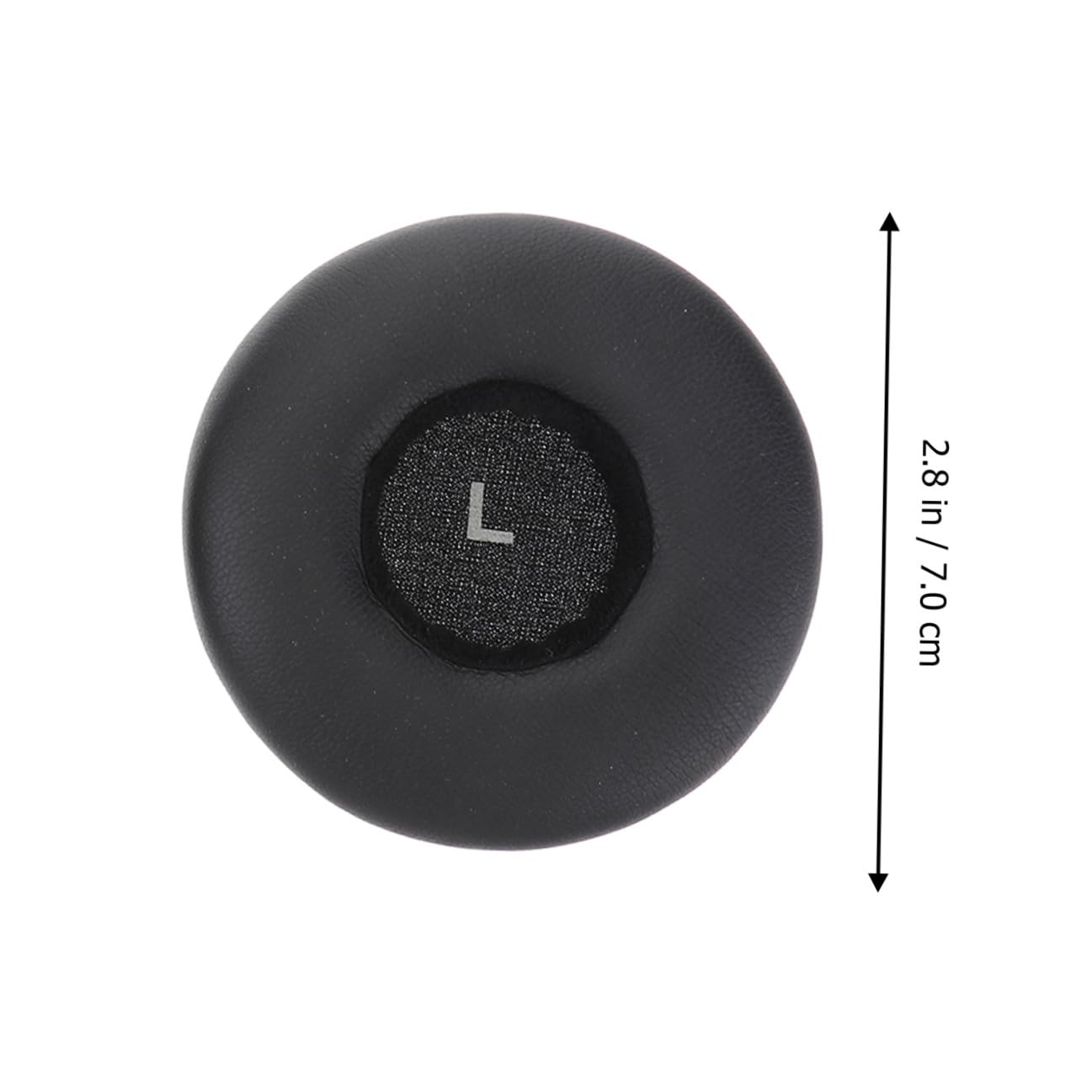 DOITOOL 2 Pares De Almohadillas De Repuesto para Auriculares Color Negro Cómodas Y De Espuma De Poliuretano.