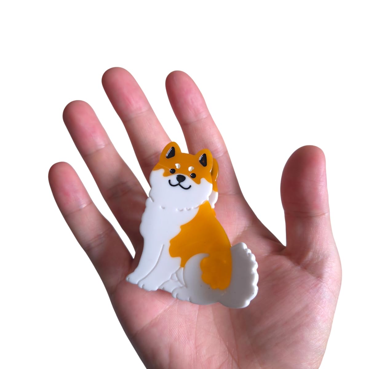 Novelty Akita Dog Hair Clip,Acetate Claw Clip for Women,Puppy Hair Clips for Women - Image 7