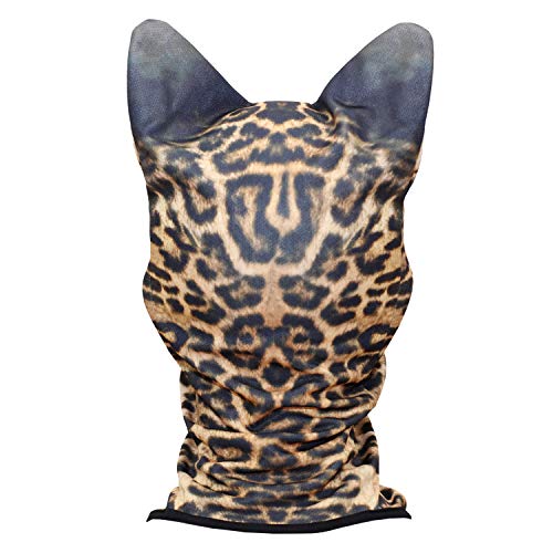 Image of WTACTFUL 3D Animal Ears Balaclava, Breathable Face Mask for Halloween