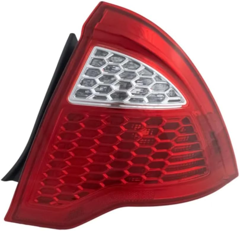 For Ford Fusion 2010 2011 2012 Tail Light Passenger Side | Clear and Red Lens | Hybrid | Replacement For FO2819147 | 9E5Z-13404-A