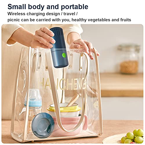 PETSTIBLE Fruit Groente Wasmachine 4400mAh Draadloze Voedselzuiveraar Fruit Voedselreiniger Machine voor het reinigen van fruit, Groente, Rijst - Image 3