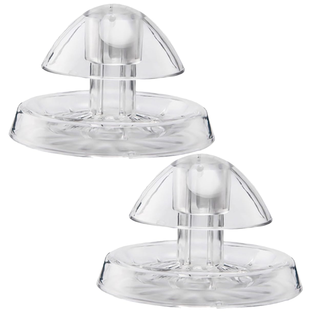 Abaodam 4 Sätze Transparentes Aquarium Schneckenfänger Robuster Kunststoff Wiederverwendbar Zum Natürlichen Fang Von Schnecken Im Aquarium Durchmesser 2 Stücke * 4