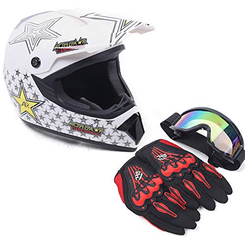 Tfcfl youth kids unisex motocross off-road helmet dirt …