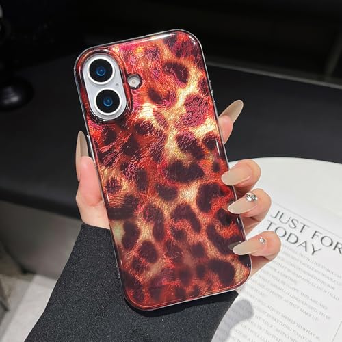 Coque iPhone 17 antichoc léopard marron et étui souple rétro chic ZTOFERA
