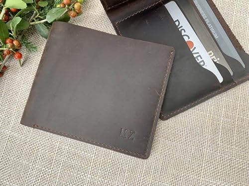 Custom Engraved Leather Bifold Wallet for Men – Classic Personalized Wallet with Name, Initials or Message | Fathers Day, Christmas, Birthday, Anniversary & Retirement Gift for Dad, Husband, Grandpa4
