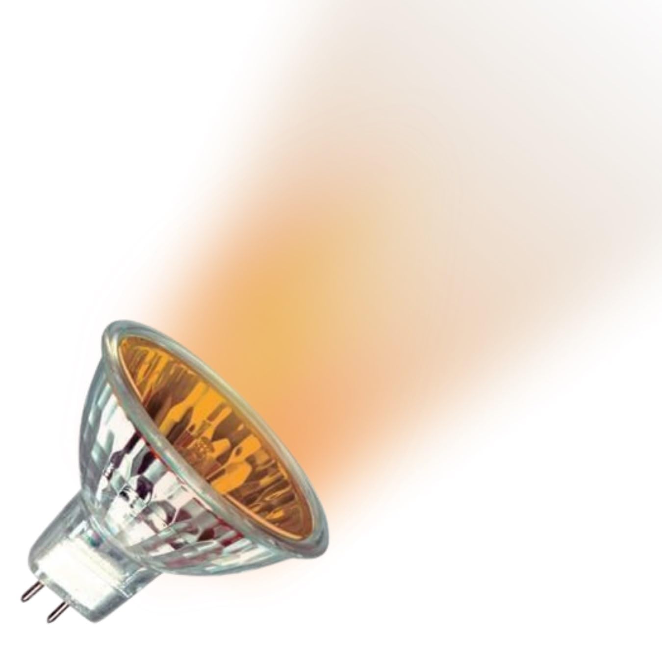 TBE LIGHTING Bombillas de repuesto Optimyst Amber Glow 45W 12V MR16, paquete de 2 bombillas de xenón de larga duración de bajo consumo que crean un efecto ámbar llama, adecuadas para chimeneas
