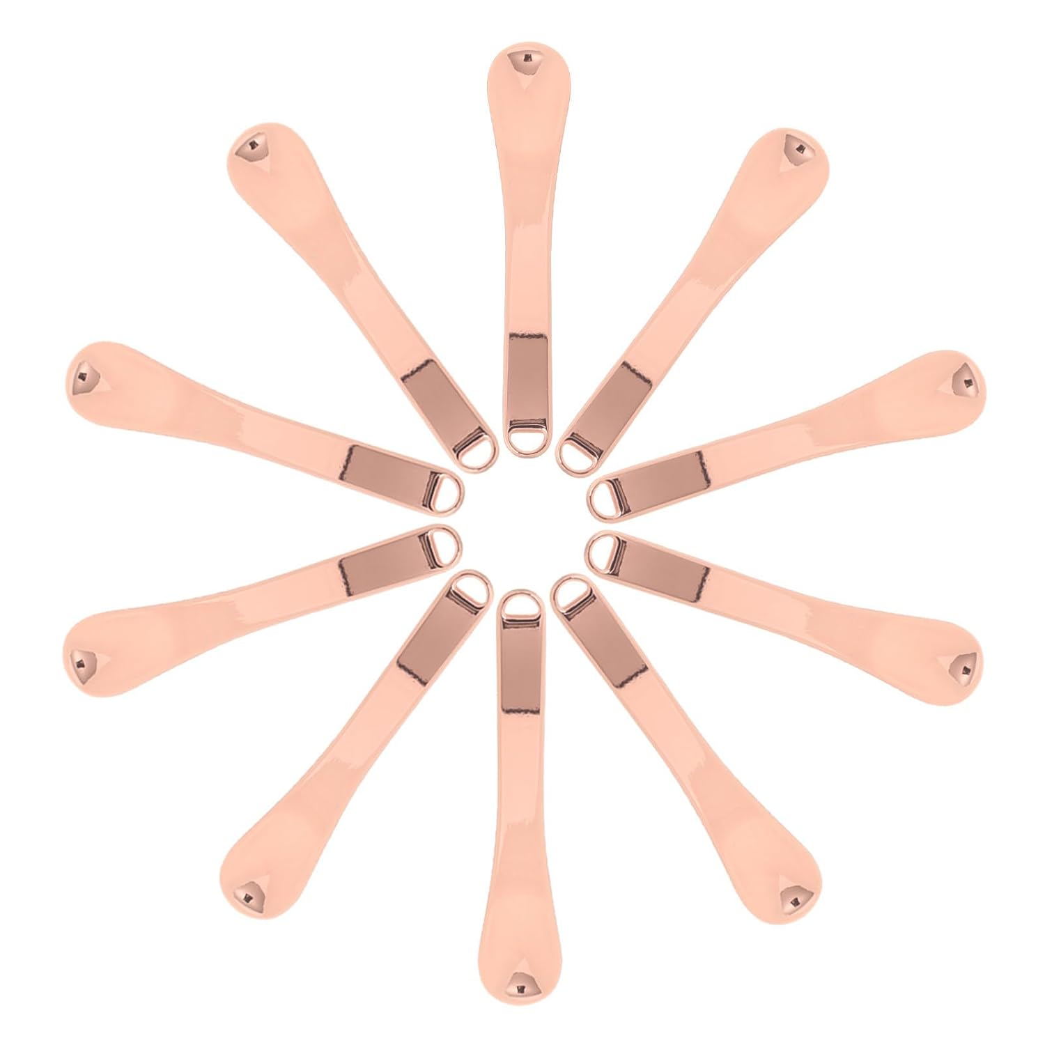 20pcs Mini Mask Scoop and Skin Care Spatula Made of Zinc Alloy with Travel-friendly Compact Design for Skincare Routine and Eye Cream Application