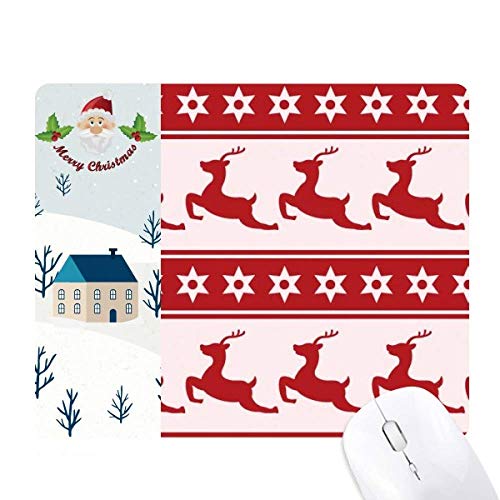 Tapis de souris étoile rouge de Noël idéal pour décorer votre bureau festif