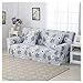 ACEWD Extensible Noël Housse De Canapé avec Accoudoirs, Universelle Housse De Fauteuil Confortable Revêtement De Canapépour Enfants Et Animaux Domestiques,B,1 Seater