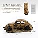 Boxtech Decorations for Aquarium, Aquarium Resin Ornament Decorations, Imitation Car Wreck for Air Bubble Stone Oxygen Pump Fish Tank