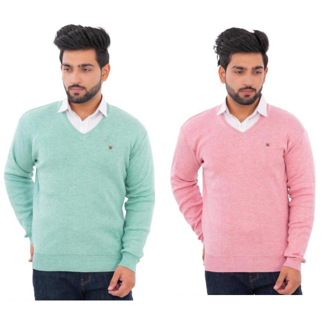 Winter V Neck Sweater for Men Full Sleeves (Pack of 2)-picture-14