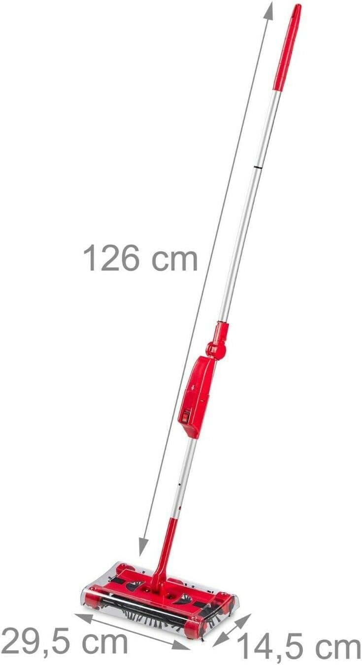 SCOPA RUOTANTE ROTANTE ELETTRICA ASPIRAPOLVERE RICARICABILE SWIVEL SWEEPER G6 NUOVA GENERAZIONE