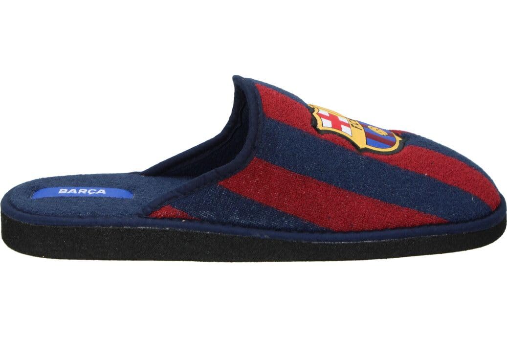 MARPEN SLIPPERS Zapatillas de Casa Hombre Verano Barcelona FC Oficiales – Zapatillas Para Casa Hombre Pantuflas Hombre Unisex Antideslizantes, Suela EVA, Lavables - Hechas en España