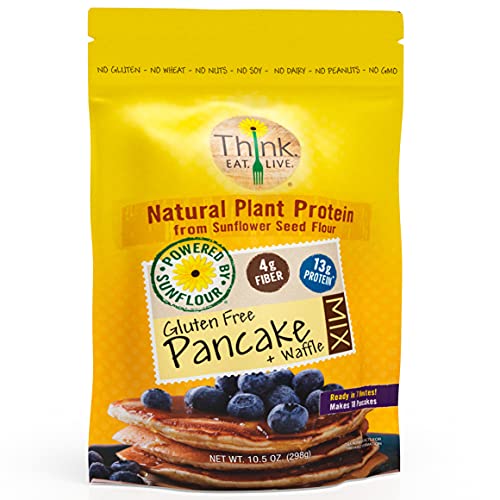 image for Think.Eat.Live. Think Eat Live Pancake & Waffle Mix made from Sunflowe