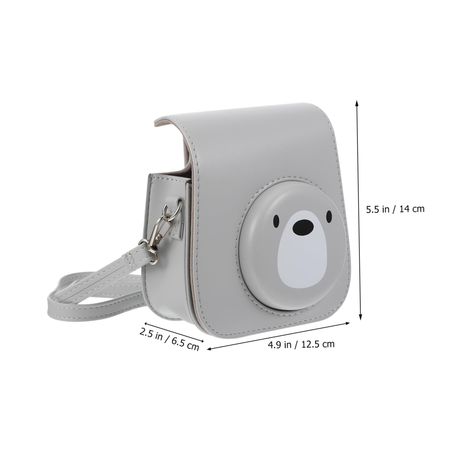 OSALADI 2pezzi Custodia Per Fotocamera Istantanea Pu Con Design Protezione Resistente Per Mini Spalla e Rimovibile e Speciali