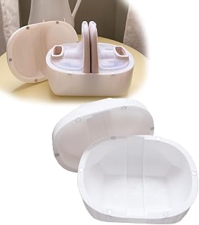 Breast Pump Case for Eufy Wearables,Magnetic Storage Case Fits Regular Flange Sizes–Compact Pump Parts Organizer for Fridge Stowage and Hygienic Storage