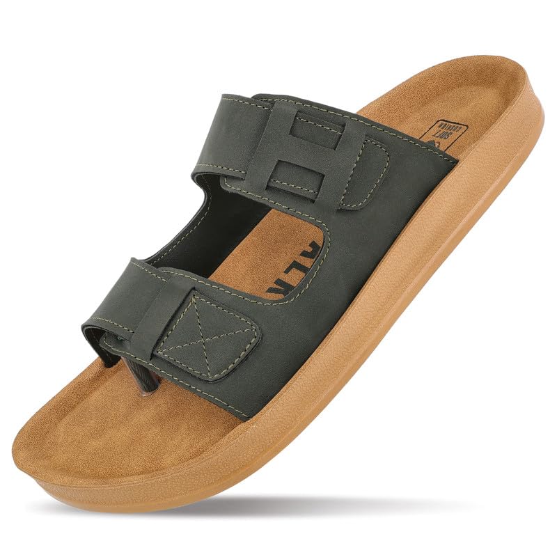 Image of WALKAROO Men's Fashion Sandals with Soft Sole and Lightweight - WGR53211