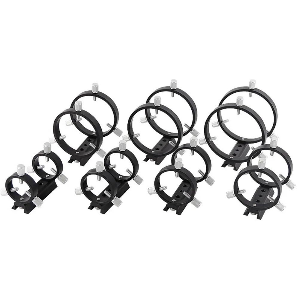 Accessoires pour télescopes Guide de télescope Support de Lunette Base de Plaque de 90 mm Anneau de Cerceau de 68/80/90/102 mm Accessoire d'astronomie for chercheur de Lunette(Hoop 80mm)