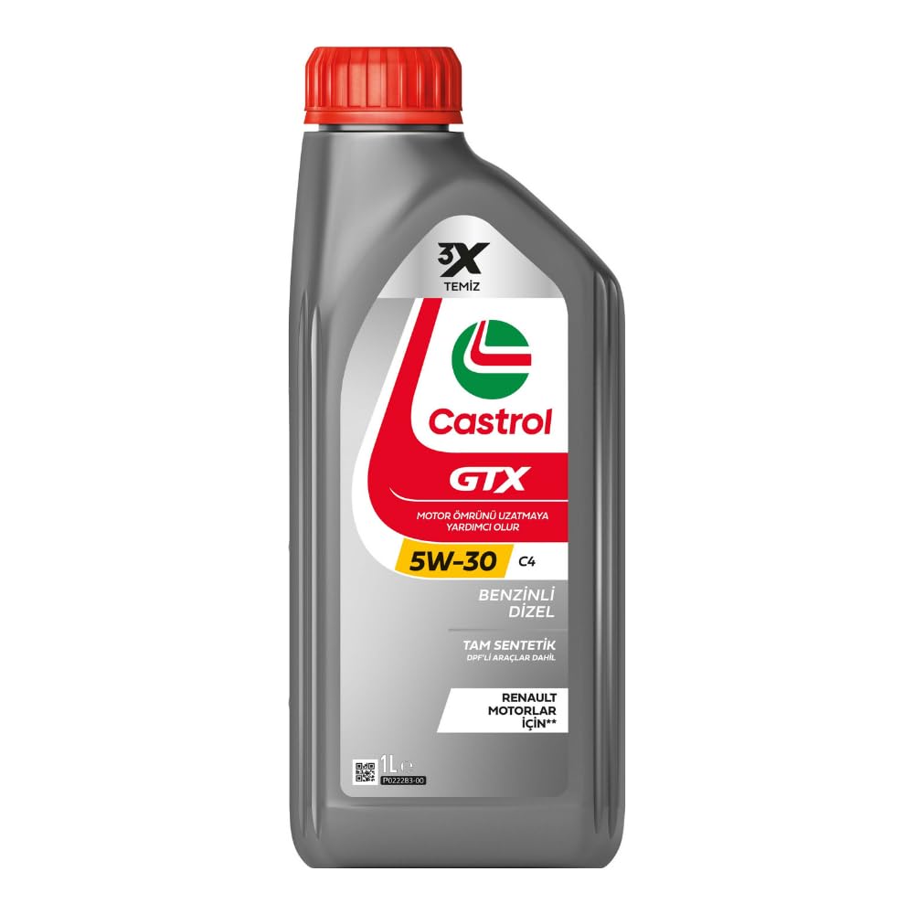 Castrol GTX 5W-30 C4 1 Litre Motor Yağı