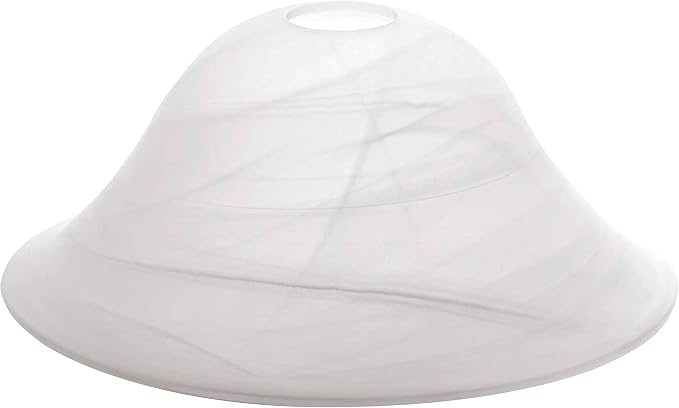 Paralume Diffusore 2pz 14,5 Dia con 3/8 Foro Centrale Adatte 15-17