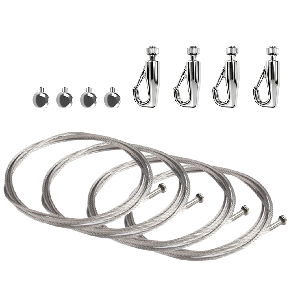 Amazon | リッセイ ピクチャーレールワイヤー フック 額縁金具 絵画