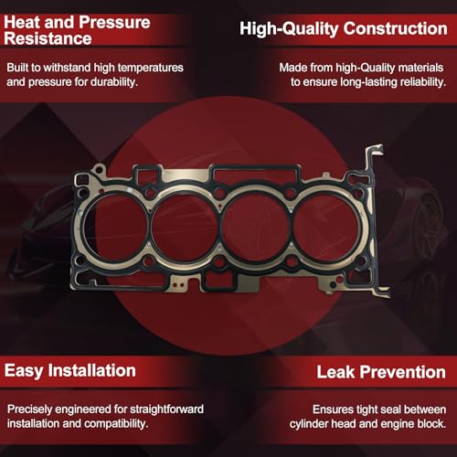 Image of Cylinder Head Gasket Set Compatible with Kia Optima and Sorento 2016 2017 2018 2019 2020-2.4L Gas Engine Replaces 22311-2GGB0