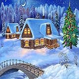 LDSSP Diamant Peinture Paysage Diamant Broderie Paysage Image Fleurs Diamant Dessin Mosaïque Diamant Art Home Bedroom Decor